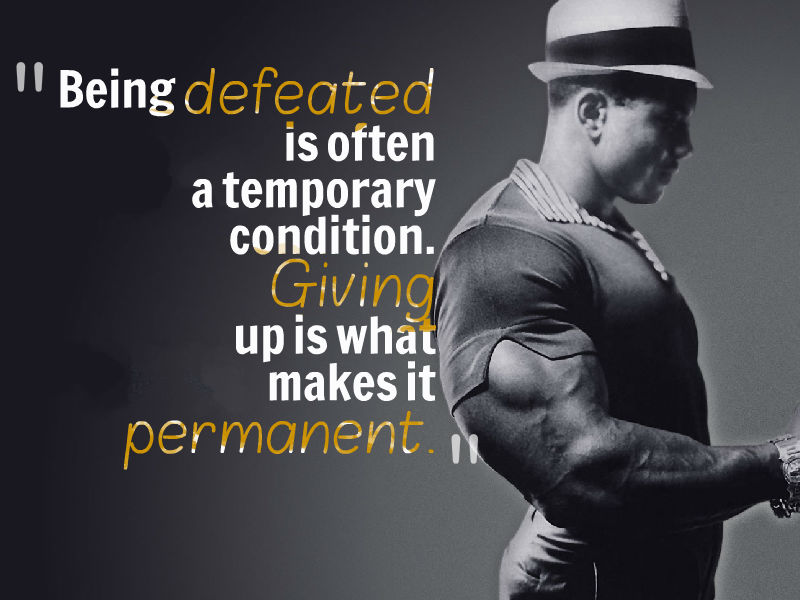 #1 Gym Quote - Train Hard Gym Quotes