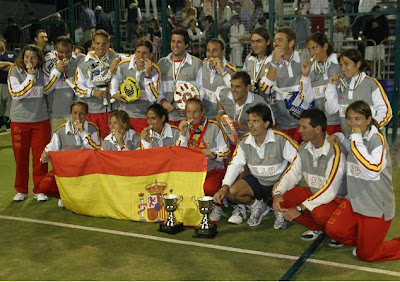 España campeona del mundo de pádel 2010