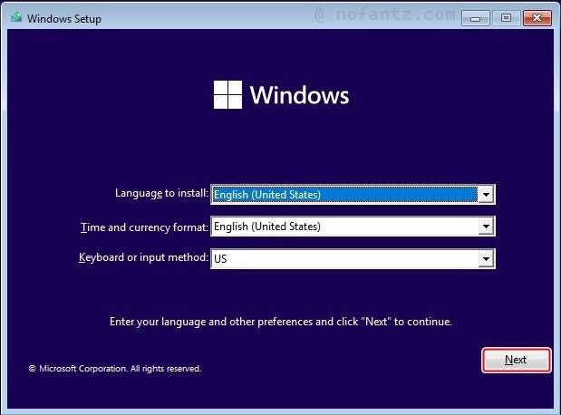 Install Windows 11