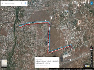 Rute Angkasa Pura Airport Running Series 3 Kupang, lomba lari di bandara El-Tari Kupang