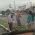 Pol PP Padang Amankan Badut dan Pengemis di Perempatan Kawasan Lubuk Begalung