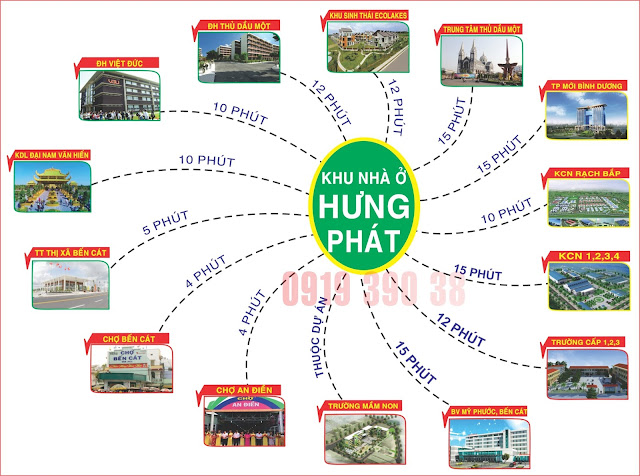 Khu nhà ở đẳng cấp Hưng Phát An Điền