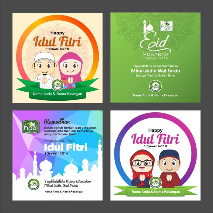 Template Ucapan Idul Fitri 2016  HPAI Support System