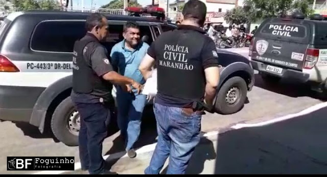Fotos, Vídeos e Novas informações sobre a operação do GAECO que resultou na condução do ex-prefeito Manim Leal em Santa Quitéria.