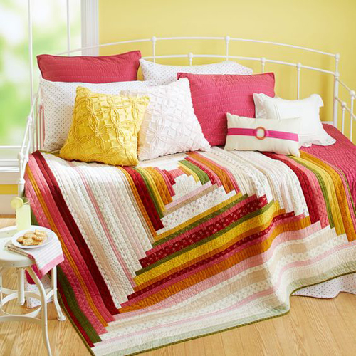 Log In, Log Out - Free Quilt Pattern 