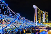 . of trade in pharmaceutical products flowing in and out of Singapore is . (helix bridge and marina bay sands hotel casino singapore)