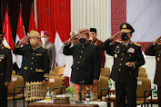 Gubernur Arinal Djunaidi Bersama Jajaran Forkopimda Provinsi Lampung Mengikuti Upacara Peringatan Hari Lahir Pancasila