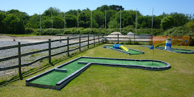 Crazy Golf course at Penwith Pitch & Putt in St Erth, Cornwall