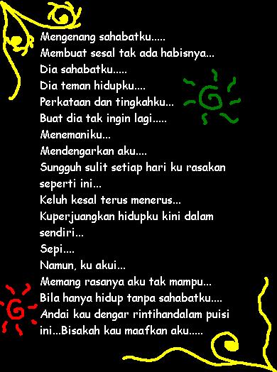  puisi  sahabat  fitrianidotme
