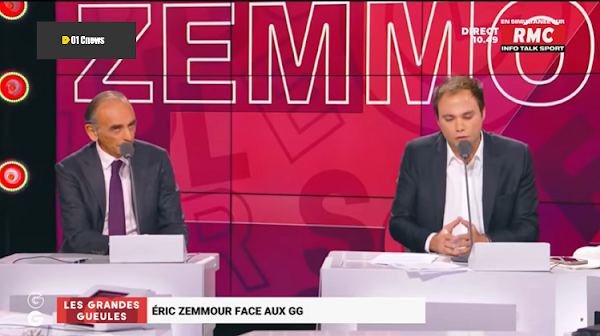 [VIDEO] "Je m'en fous !"  Éric Zemmour va au clash contre l'avocat Charles Consigny dans les Grandes Gueules et menace de quitter le plateau !