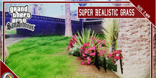 GTA San Andreas Super Realistic Grass Mod Pc