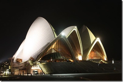 Sydney Opera House at night