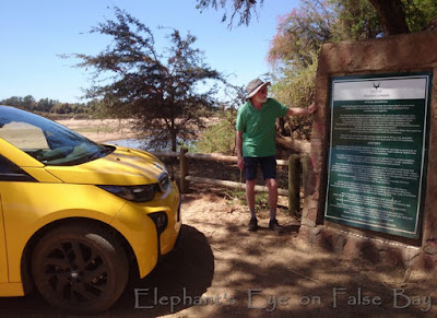 Crooks Corner way up North in Kruger Park Mission accomplished!