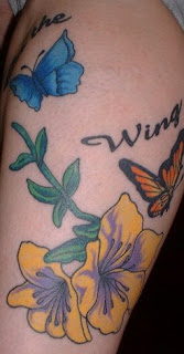 Butterfly Flower Tattoo Meaning