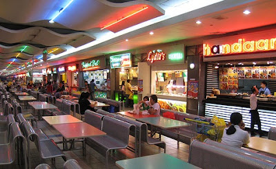 Quieter times food court, 