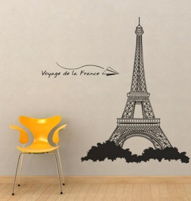 Eiffel Tower Wall Decal