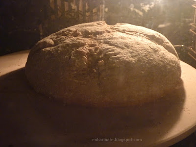 Pan espelta integral centeno en el horno EnHarinate