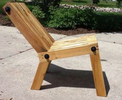  Kursi  Minimalis dari Kayu  Bekas  DIY Pallete Wood Chair 