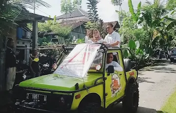 Mantan Dewan Banjarnegara Dian Eka Winartiningsih, Ikut Kampanye Terakhir Pilkades Serentak