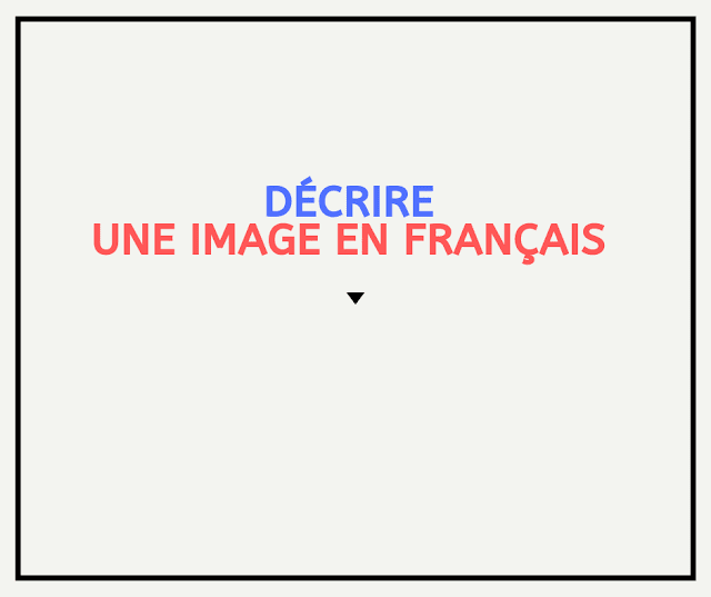 Décrire une image en français 