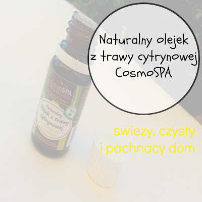 Naturalny olejek z trawy cytrynowej CosmoSPA 