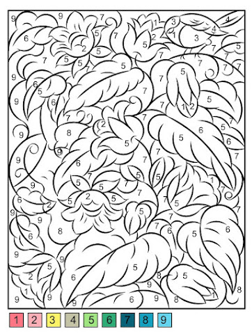 Nicole's Free Coloring Pages: COLOR BY NUMBER * MISTERIOUS GIRL  Abstract  coloring pages, Color by number printable, Free coloring pages