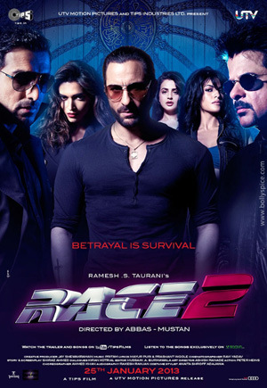 Race 2 Poster
