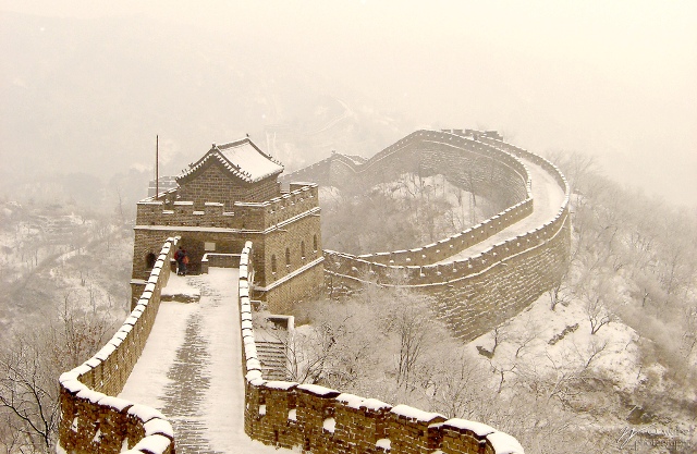 Winter wallpaper great wall of