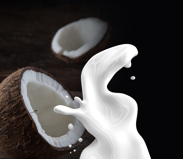 Milk made from coconut