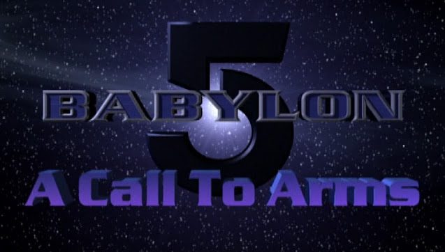 Babylon 5 A Call to Arms title logo DVD screencap