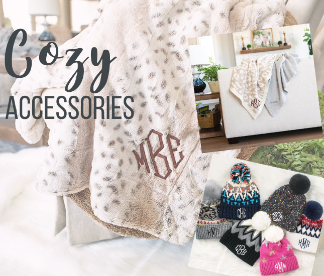 Cozy Accessories from Marleylilly.com