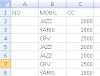 Membuat Nomor Urut Hasil Filter Excel