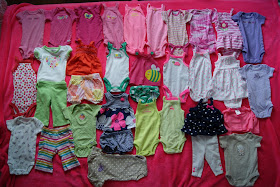 Newborn clothes, 34 items for $47