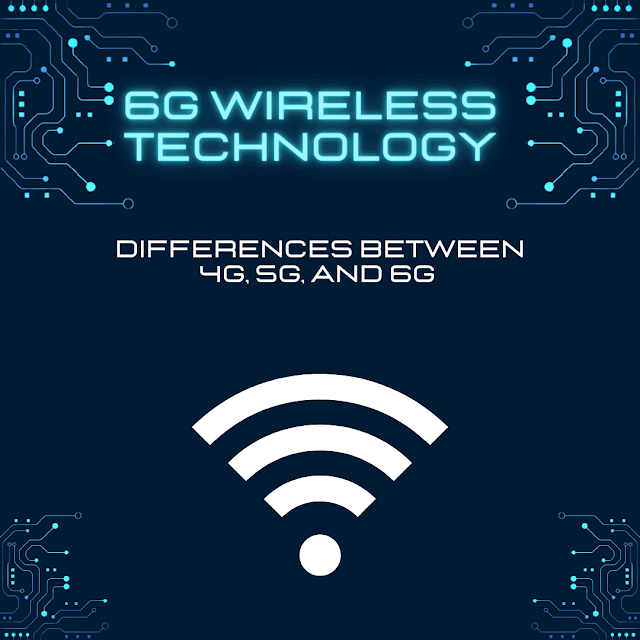 6G Wireless Technology -Differences Between 4G, 5G, and 6G