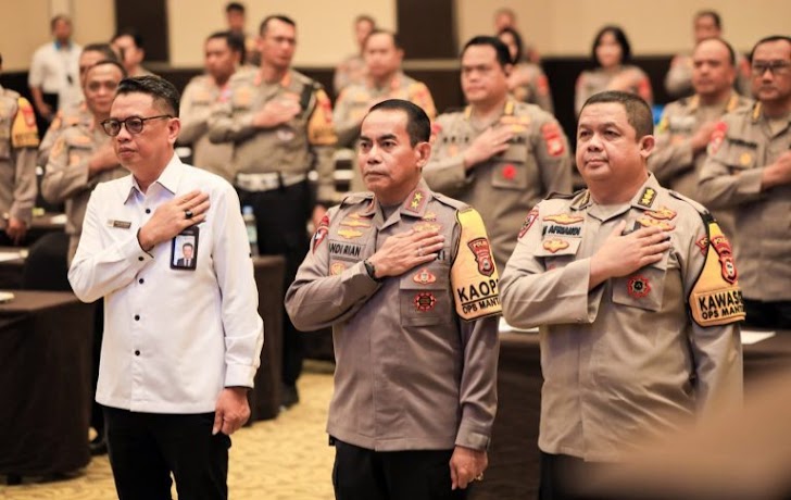 Kapolda Sulselel Buka Taklimat Awal Audit Kinerja Itwasda TA. 2024