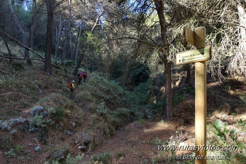 Ermita Virgen de las Nieves - Sendero de las Caleras - Cerro del Tocón - Fuente Janón