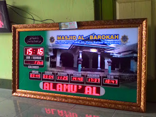 jam digital masjid 