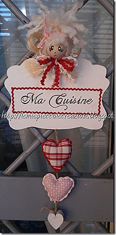 Targhetta cucina