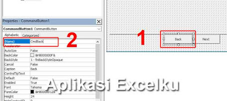 Tombol Back Dan Next Multipage Userform VBA Excel