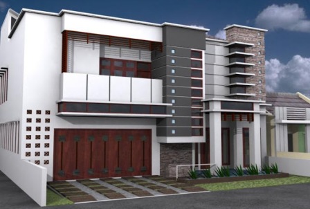 Desain Rumah Minimalis 2 Lantai