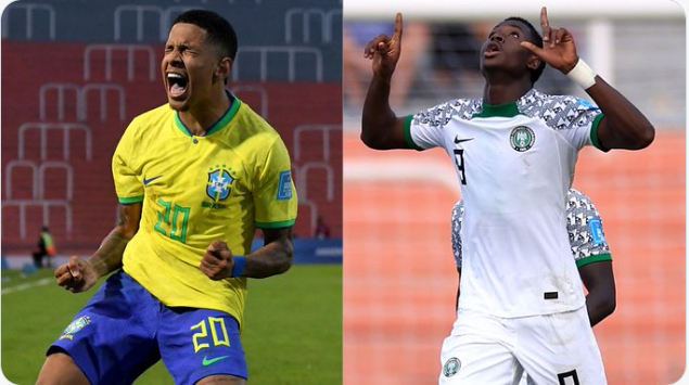 2023 FIFA U20 World Cup: Brazil U-20 vs Nigeria U-20 - Live Update