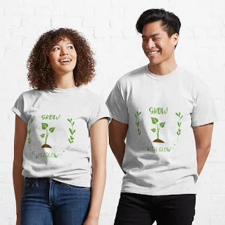 Grow With Glow perfect shirt | COCOSHIRT