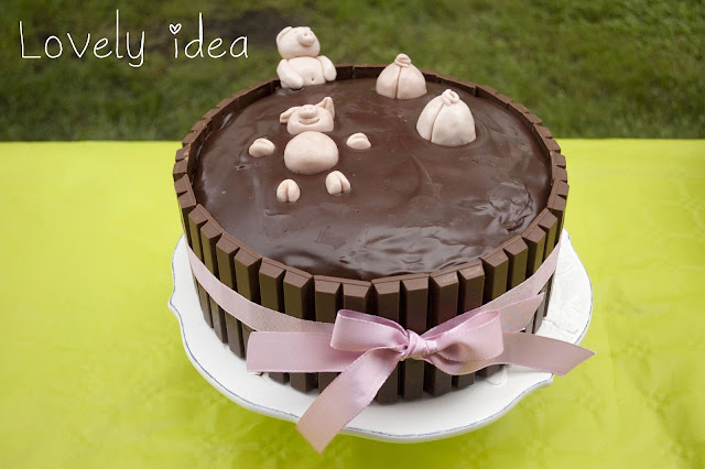 pig cake design