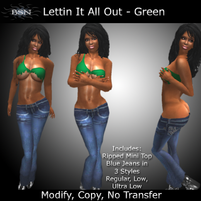 BSN Lettin It All Out - Green