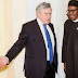 Buhari Visits Gordon Brown, British Ex-Prime Minister