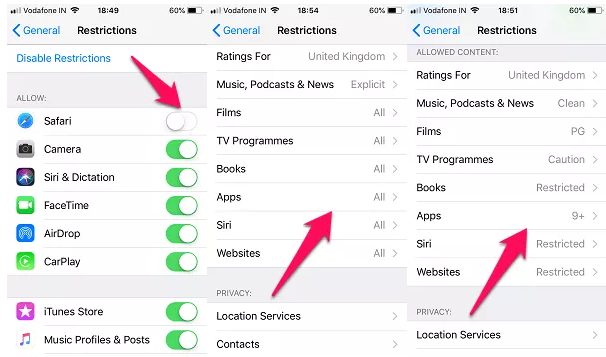 Cara Memblokir Situs Web di iPhone dan iPad dengan mudah