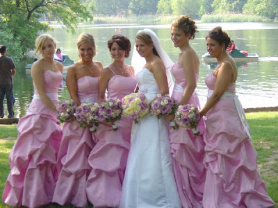 Chic Bridesmaid Dresses on Brooklyn Ny Last Summer I Loved Their Pink Bridesmaids Dresses