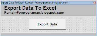 Export Data Ke Excel VB6