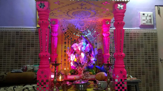 Ganesha Pandal in Mumbai