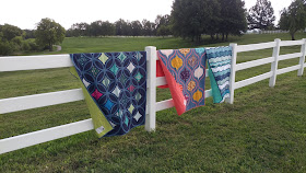 Quilts from all of Mister Domestic's previous fabric collections